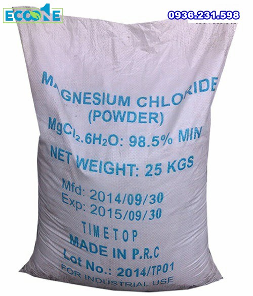 MgCl2.6H20 chất cân bằng khoáng chất và ổn định môi trường nước ao nuôi
